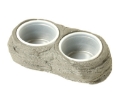 Stone Dual Cup Holder 